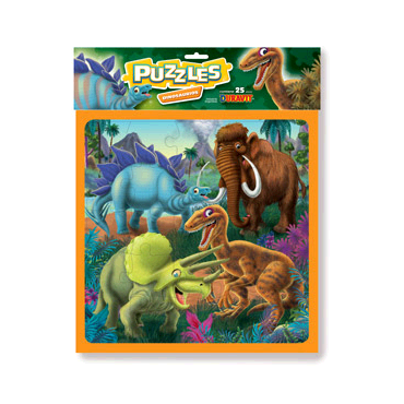 PUZZLE DINOSAURIOS X 25 PZAS. ART.9